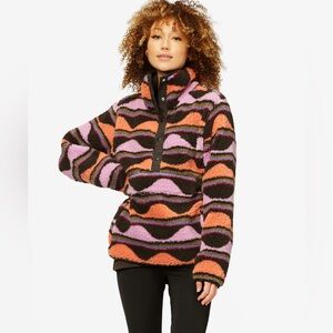 Billabong Vibrant Wave Pattern Hoodie